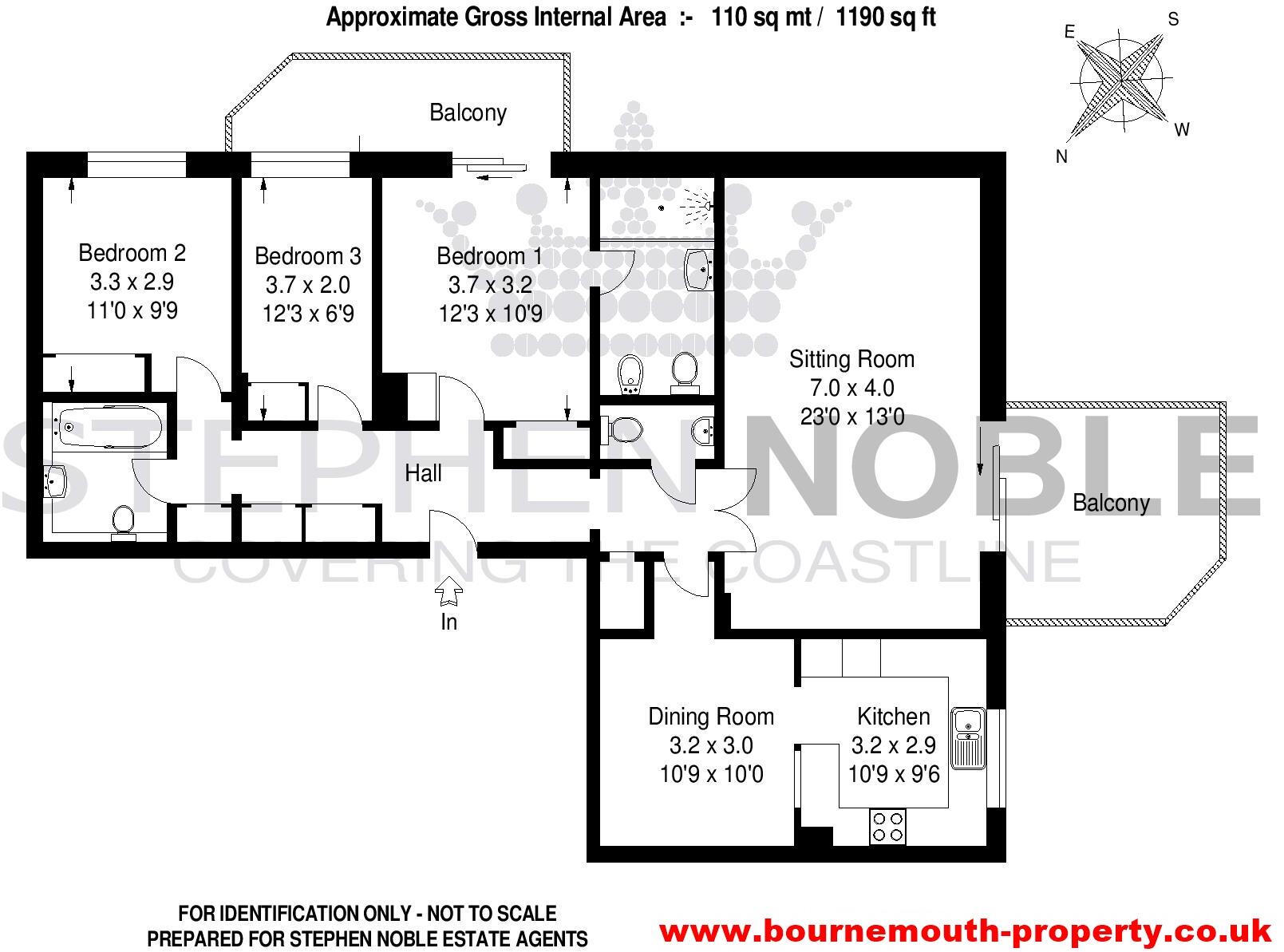Manor Road, Bournemouth, BH1 floorplan