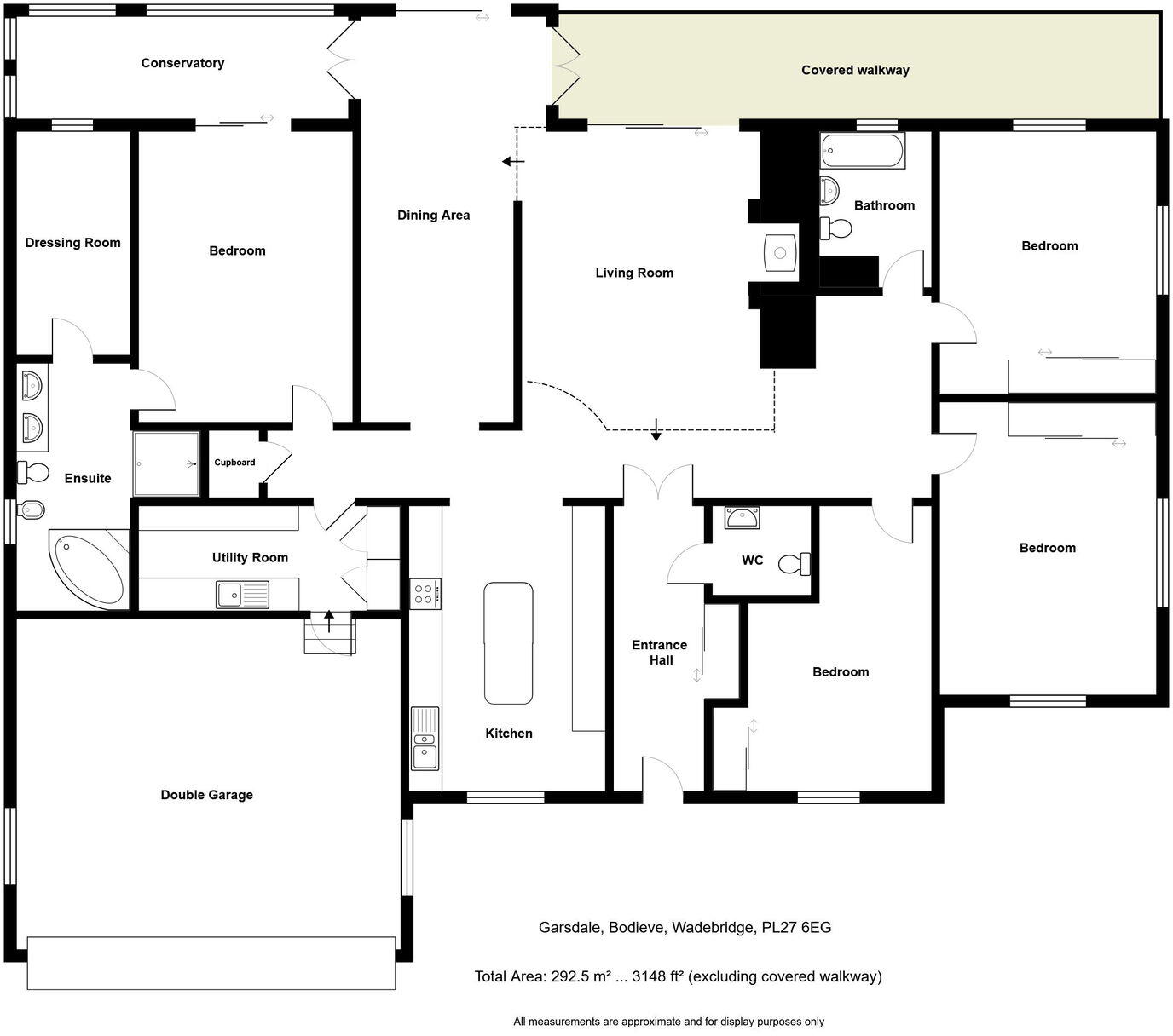 Bodieve, Wadebridge PL27 floorplan