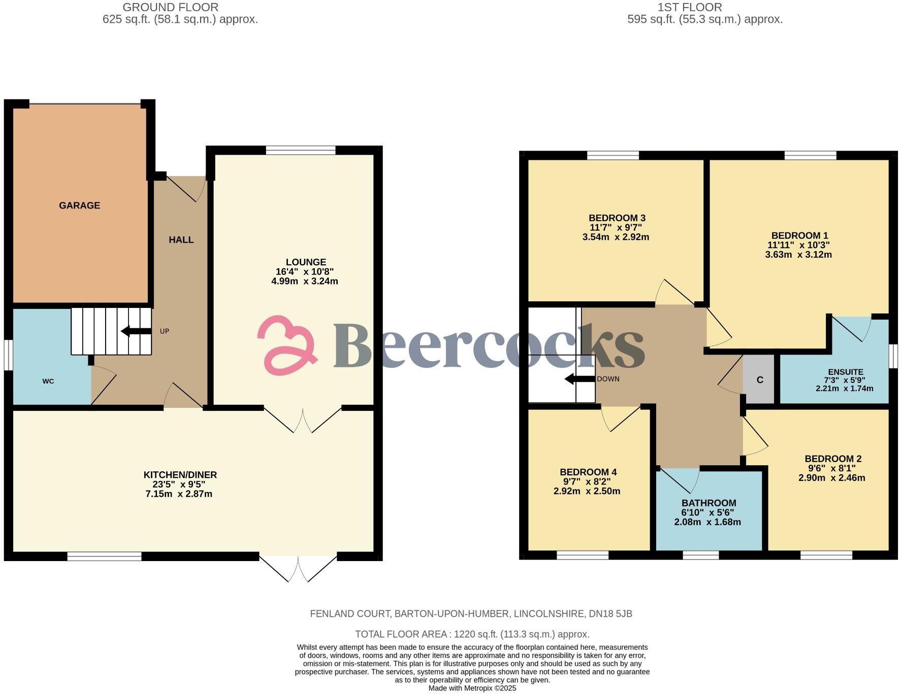 Fenland Court, Barton-Upon-Humber, Lincolnshire, DN18 5JB floorplan