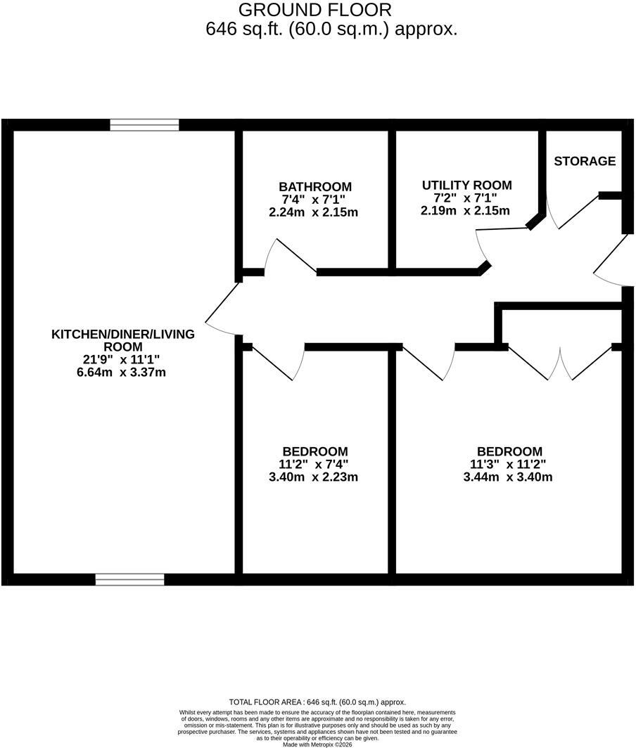 Bunnet Road, Wellingborough floorplan
