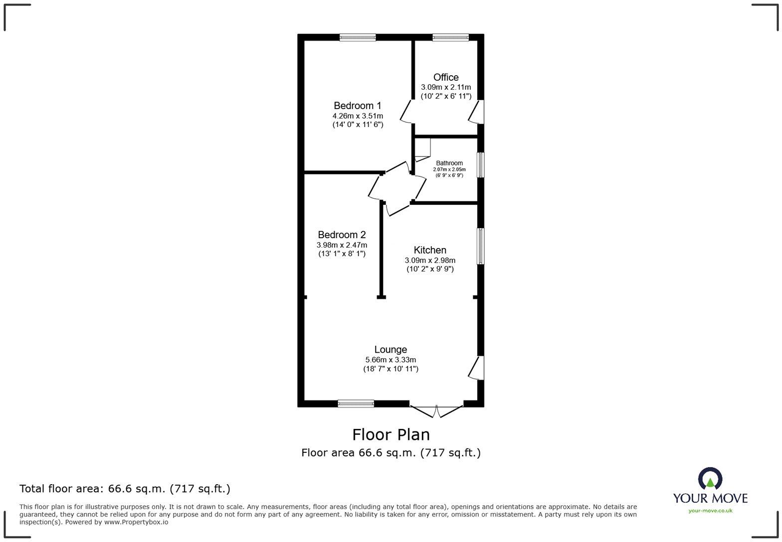 Far Moor Close, Harlington, Doncaster, DN5 floorplan