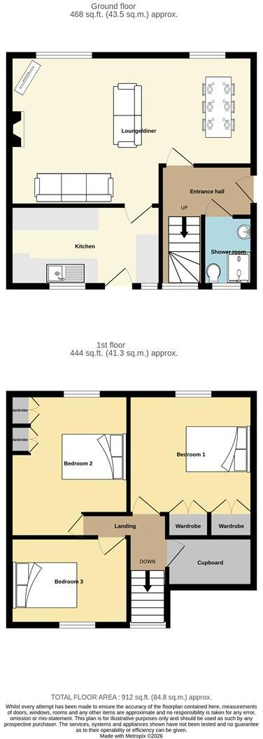Osborne Crescent, Tweedmouth, Berwick-Upon-Tweed floorplan