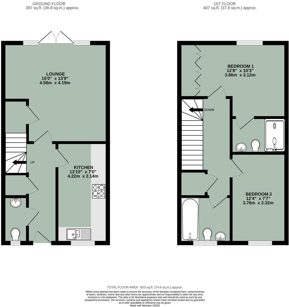 Bonners Mead, Benson floorplan