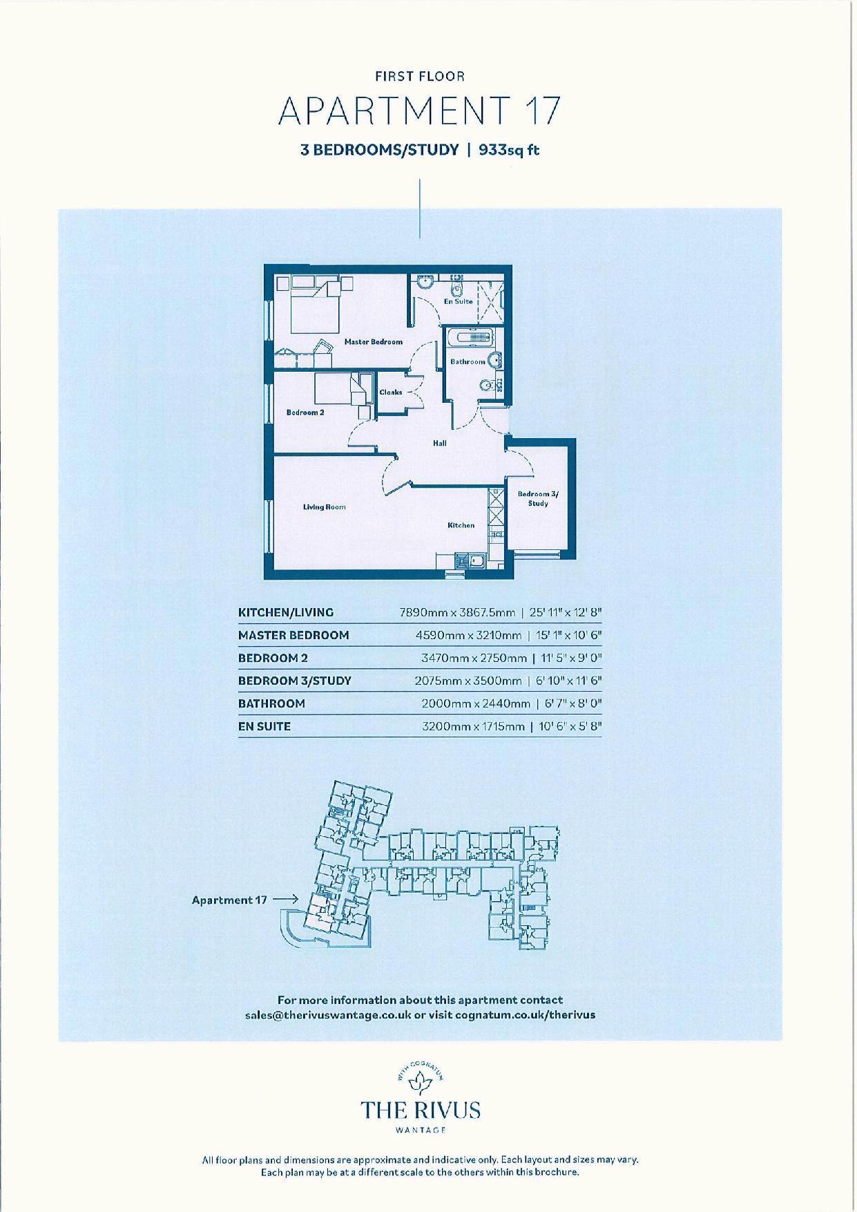 The Rivus, Grove Road, Wantage  floorplan