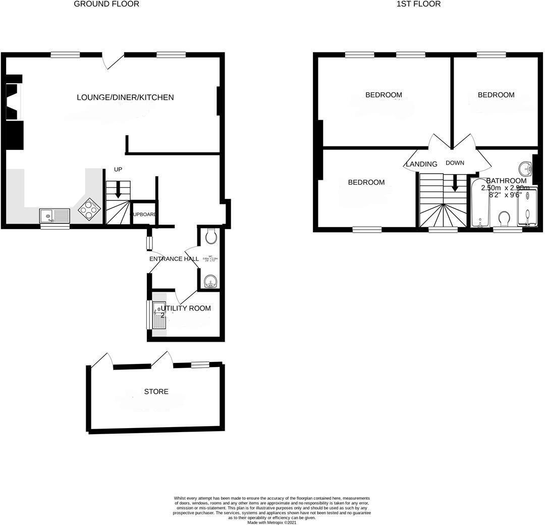 Fowlfield Row, Breage floorplan