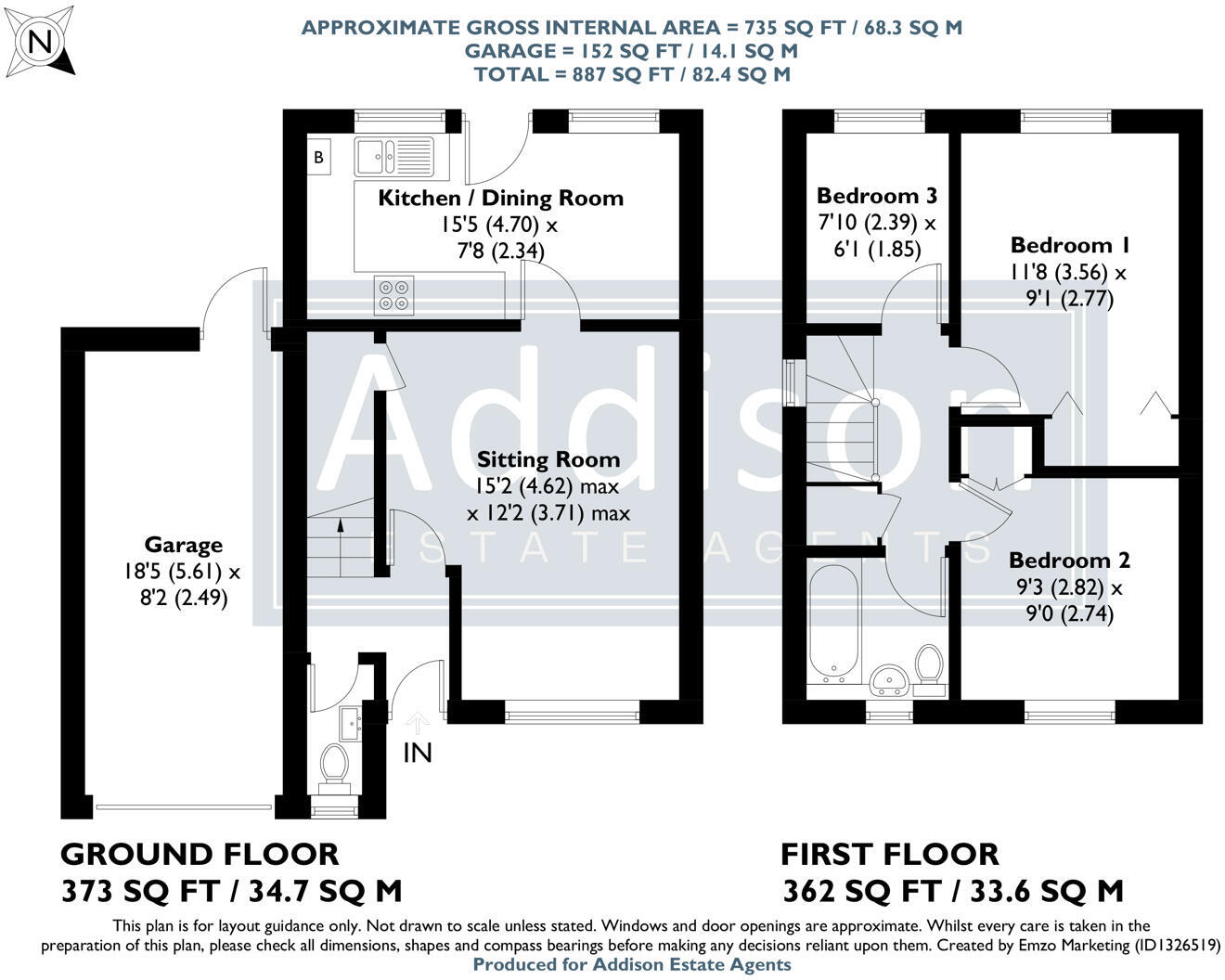 Argosy Close, Warsash floorplan