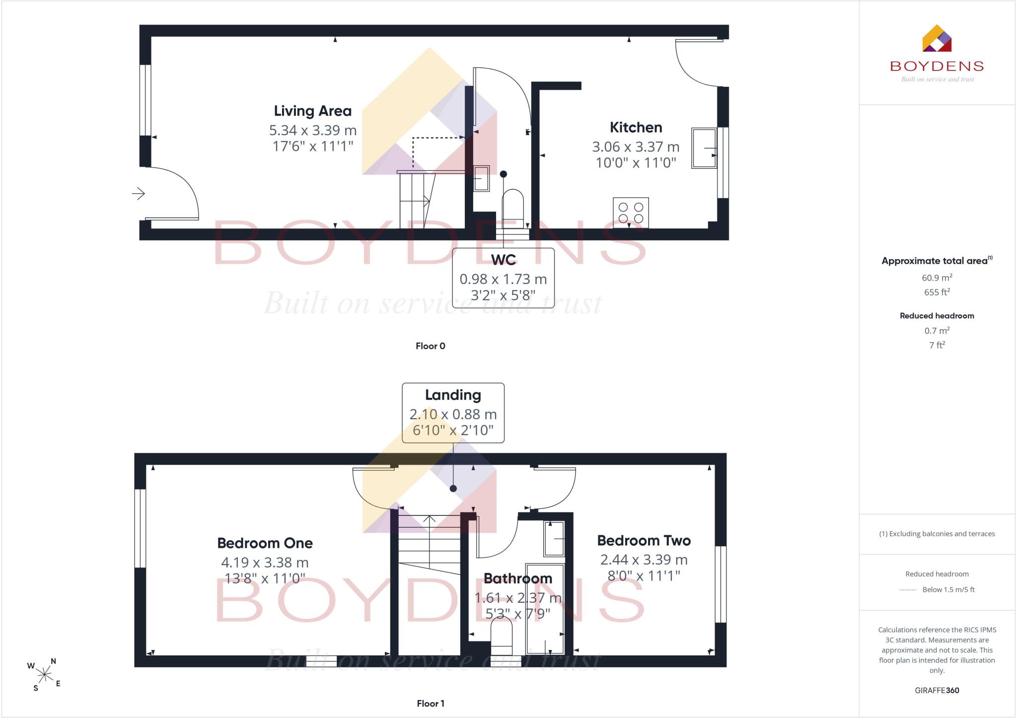 Dudley Close, Colchester floorplan