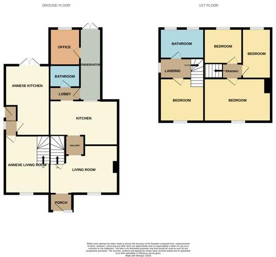 Chapel Road, Spooner Row, NR18 floorplan