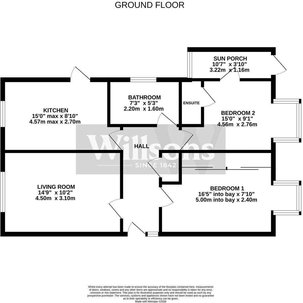 Temple Close, Alford floorplan