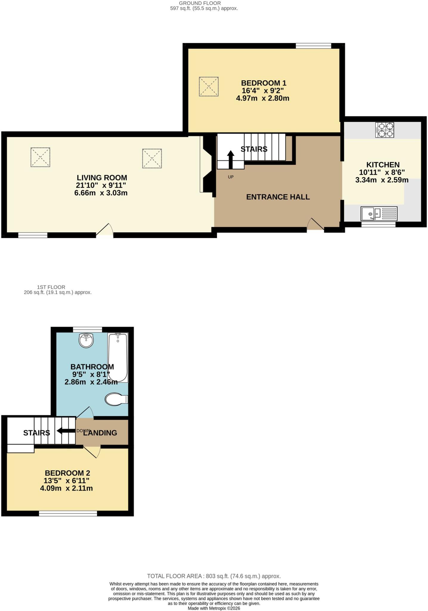 9 Doddington, Hopton Wafers, DY14 floorplan
