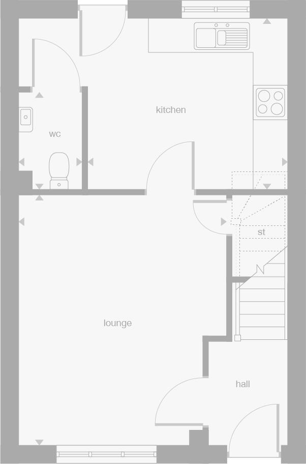 Abbotsford Road, 
Clydebank, 
G81 1PA floorplan