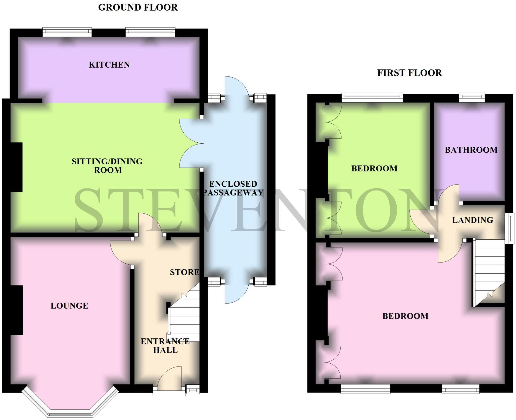 Oak Hill, Finchfield, Wolverhampton, WV3 floorplan