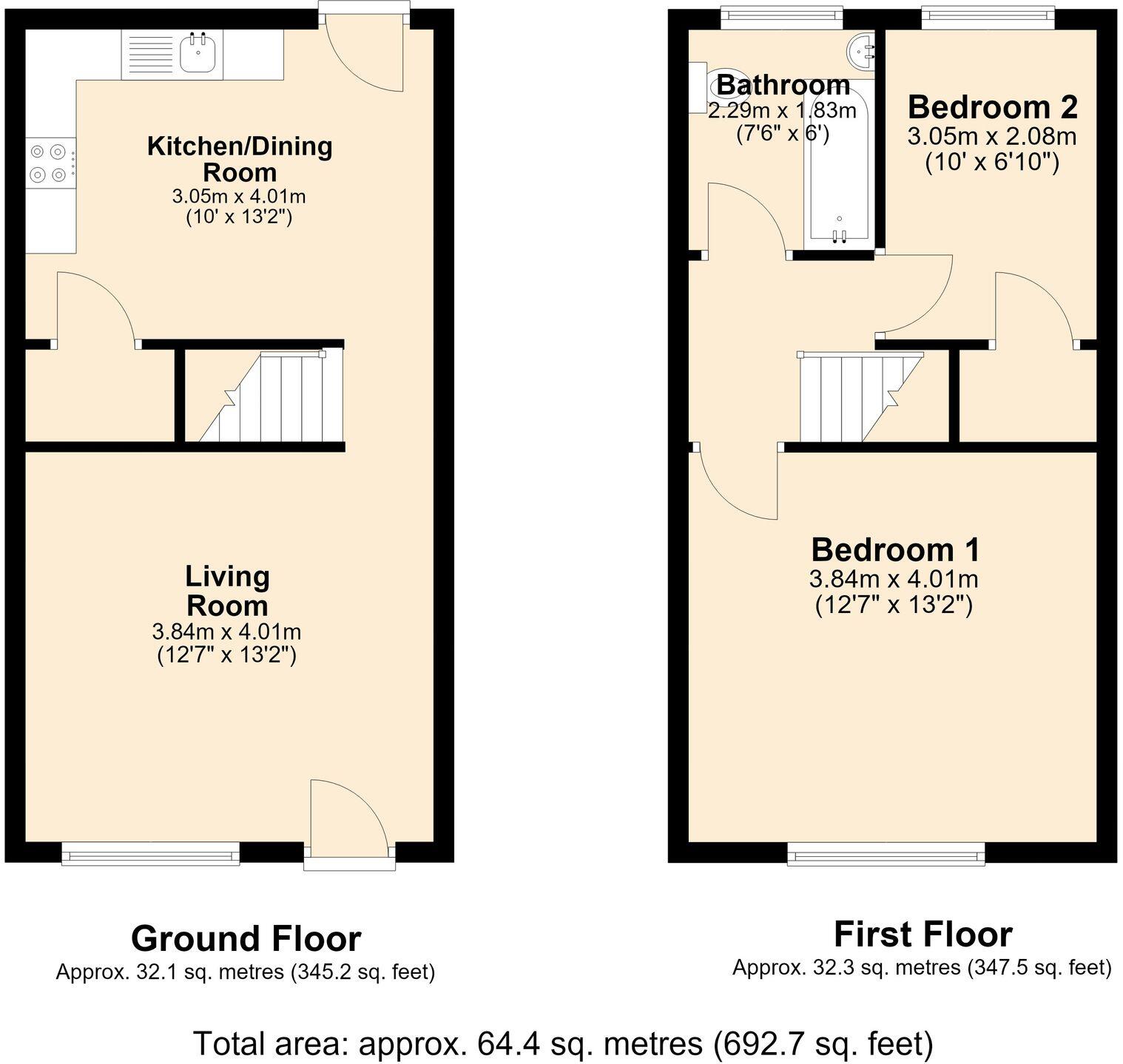 Edmund Street, Accrington, BB5 floorplan