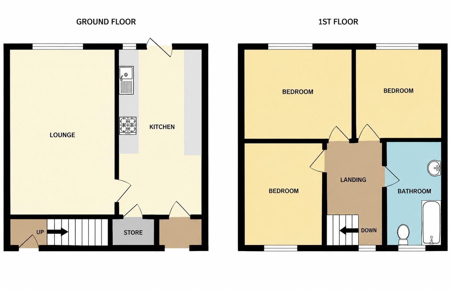 Brechin Road, Northwood floorplan