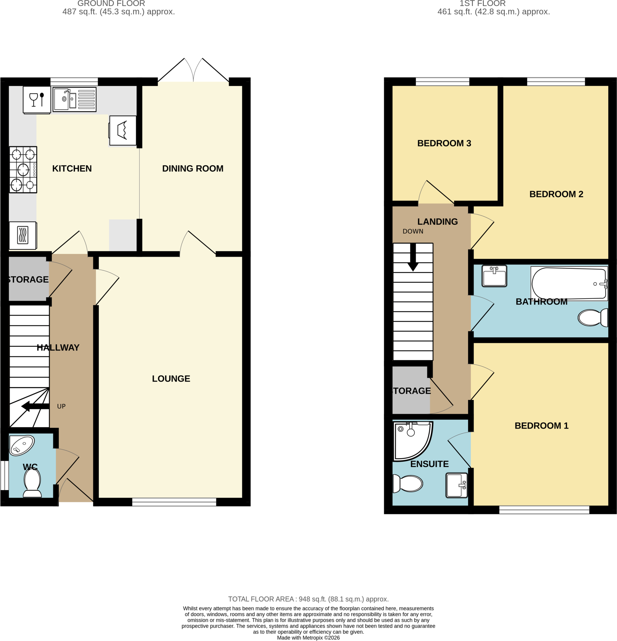 Mythop Road, Lytham St. Annes, FY8 floorplan
