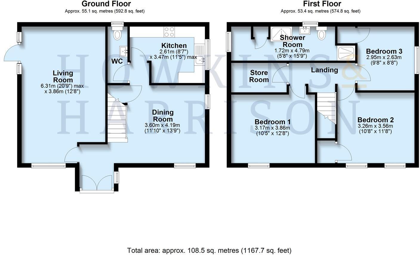 Hayes Farm Court, Ticknall, DE73 floorplan