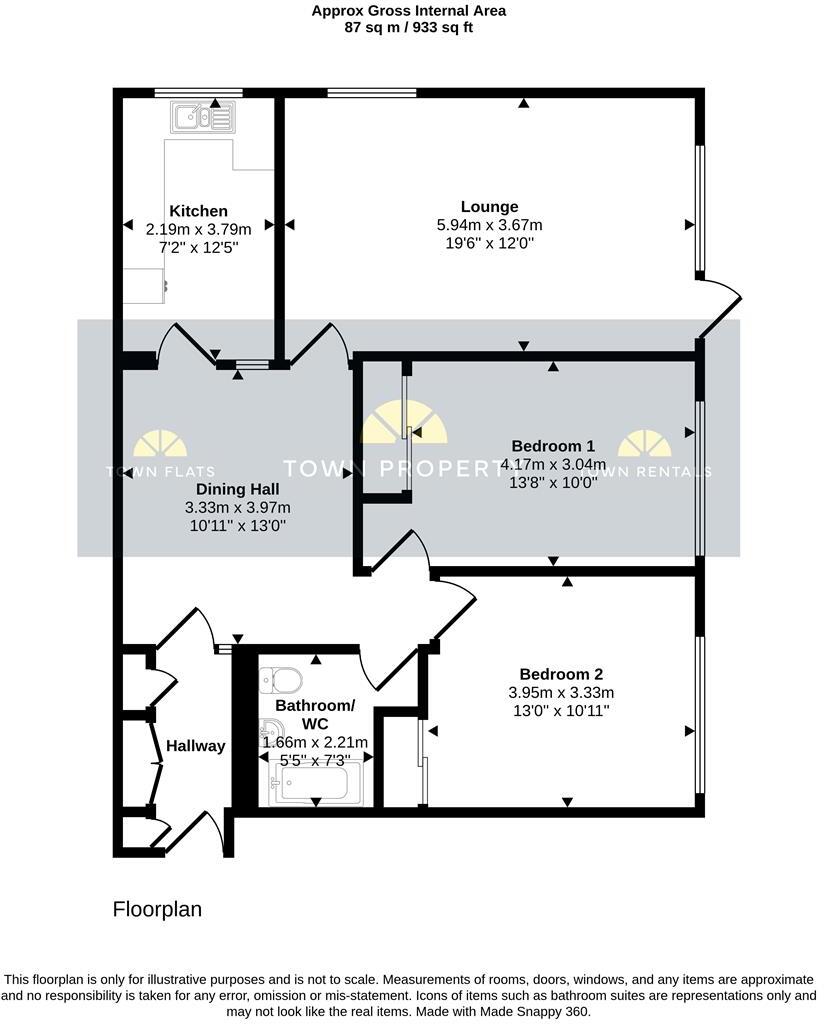 Hoo Gardens, Eastbourne floorplan