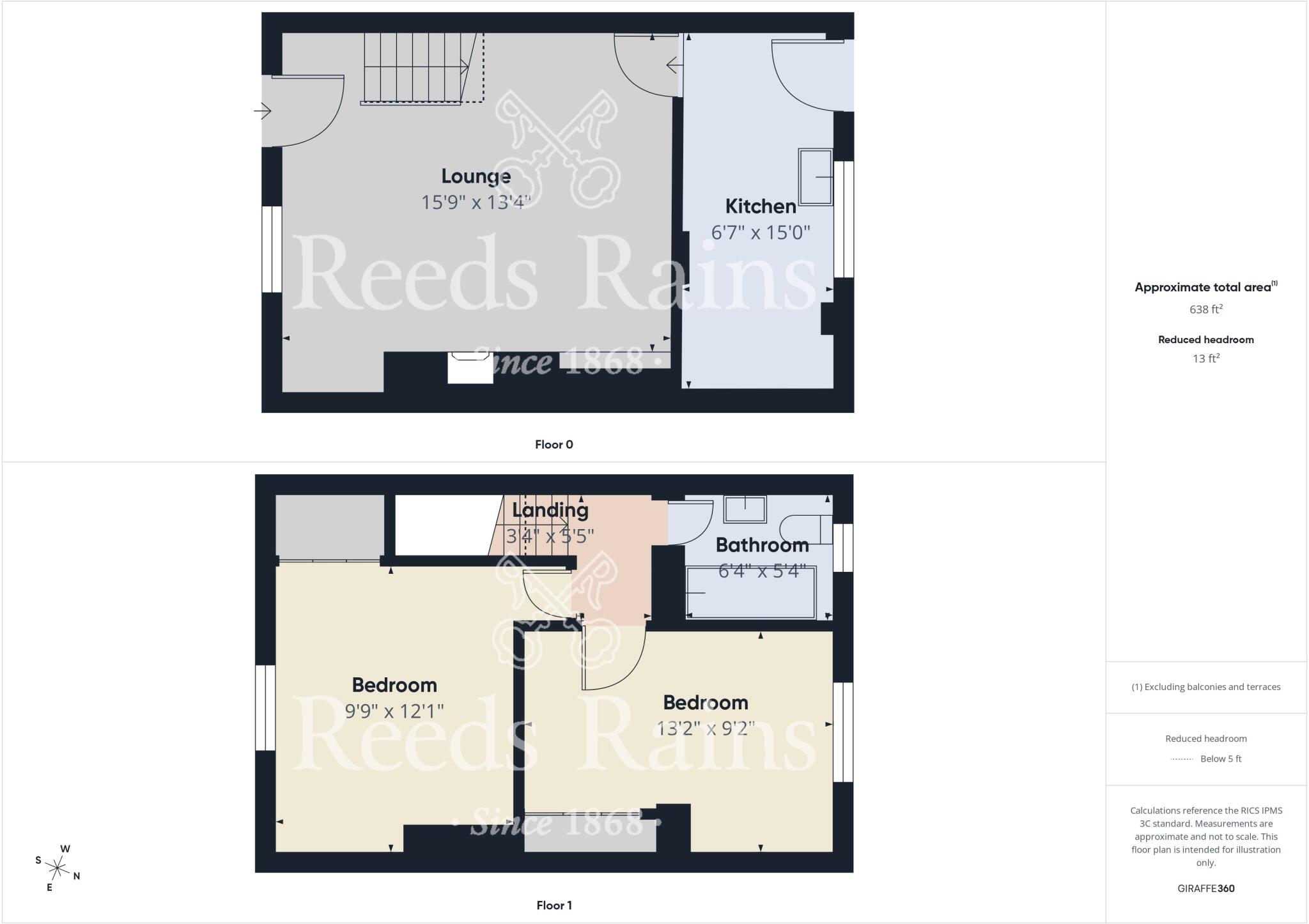 Watt Street, Ferryhill, Durham, DL17 floorplan