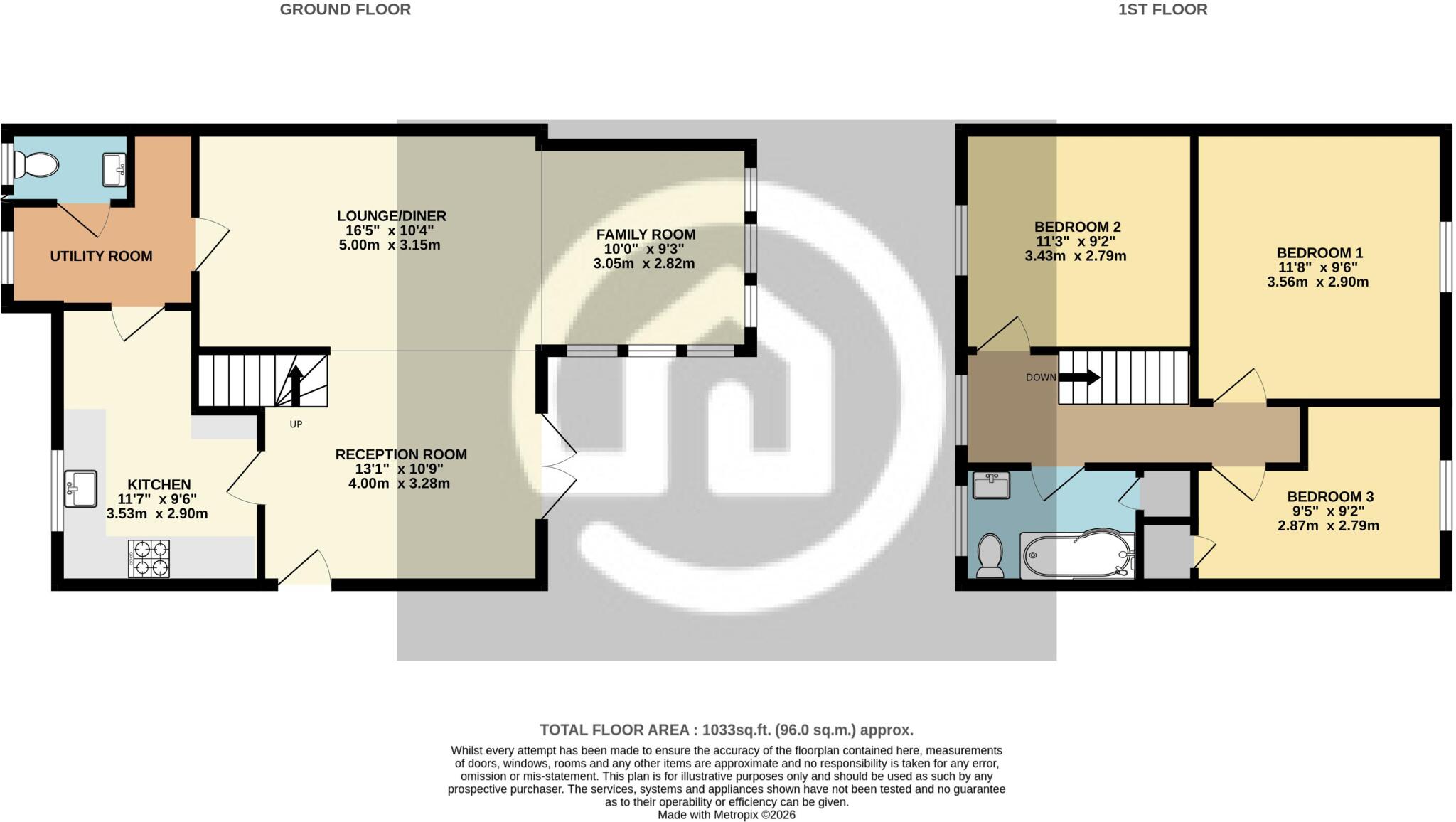 Hudson Close, Lidlington, MK43 floorplan