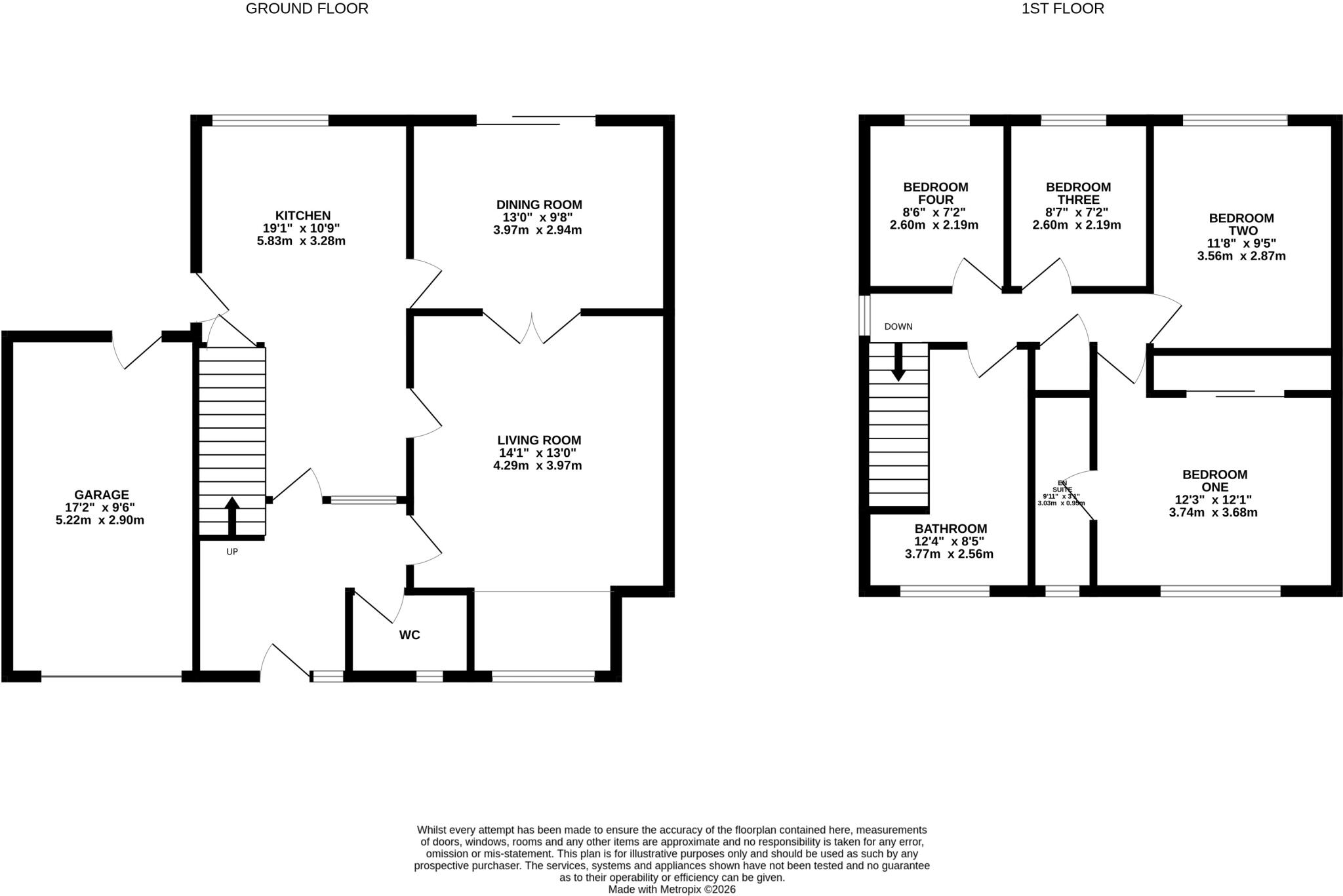 Sycamore Drive, Newtown, Powys floorplan
