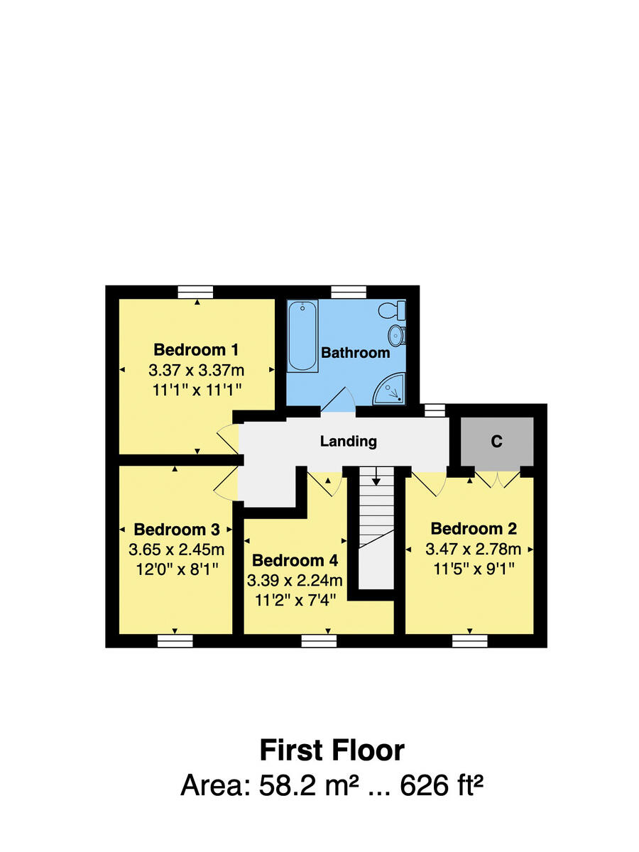 4 Quarry Close, Kirkby Stephen floorplan