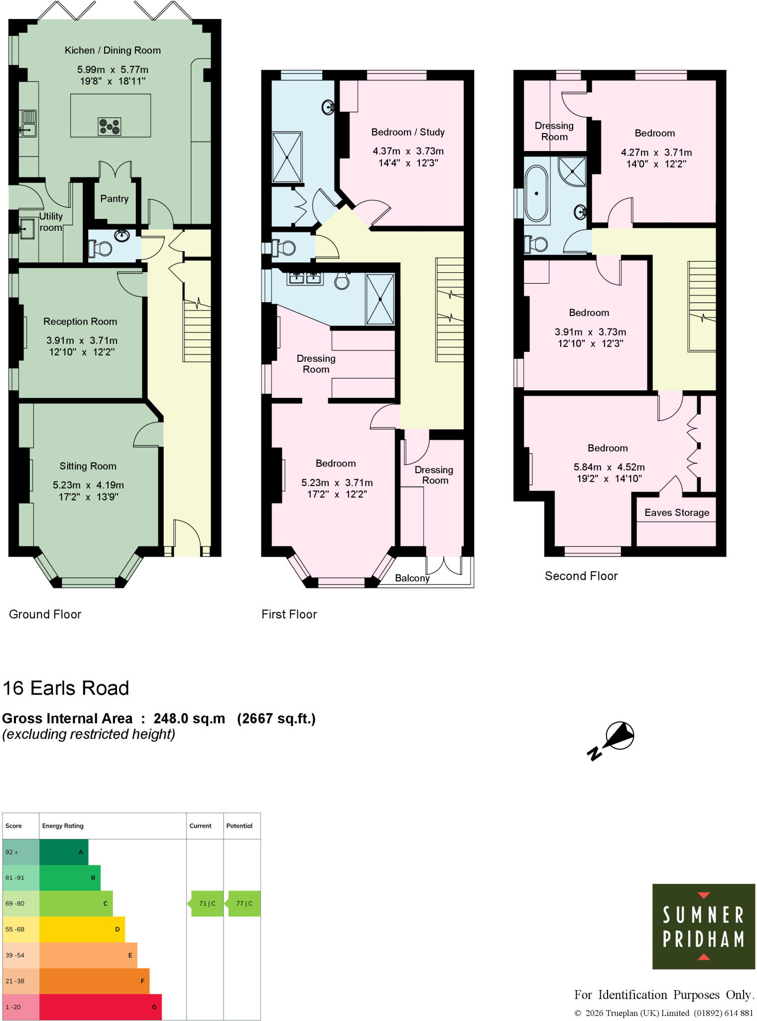 Earls Road, Tunbridge Wells floorplan