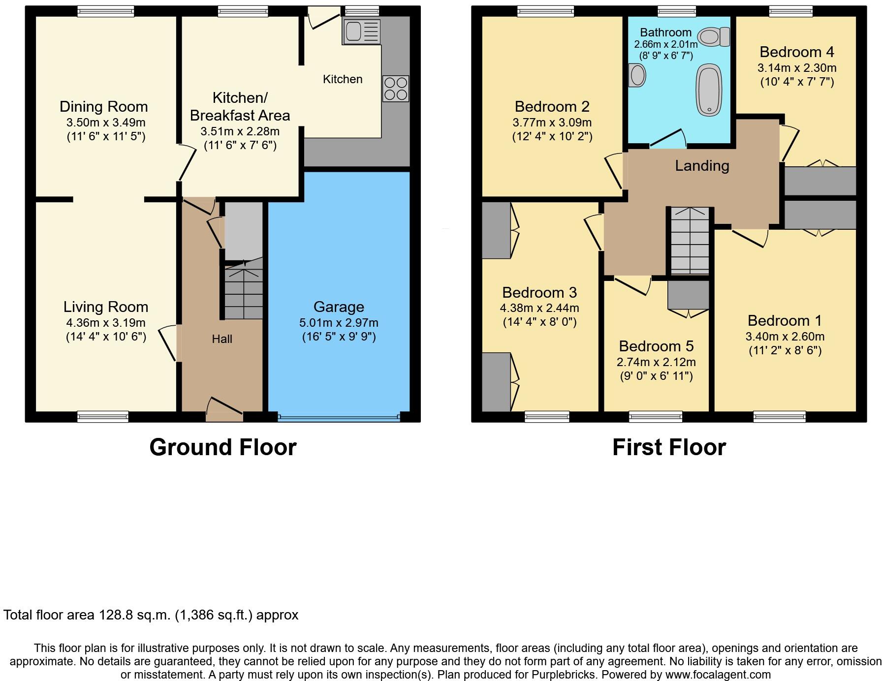 Furness Drive, Wrenthorpe, Wakefield, WF2 floorplan