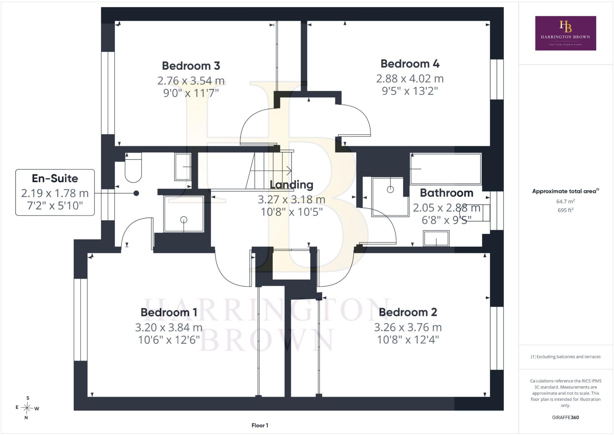 Queen Elizabeth Drive, Consett floorplan