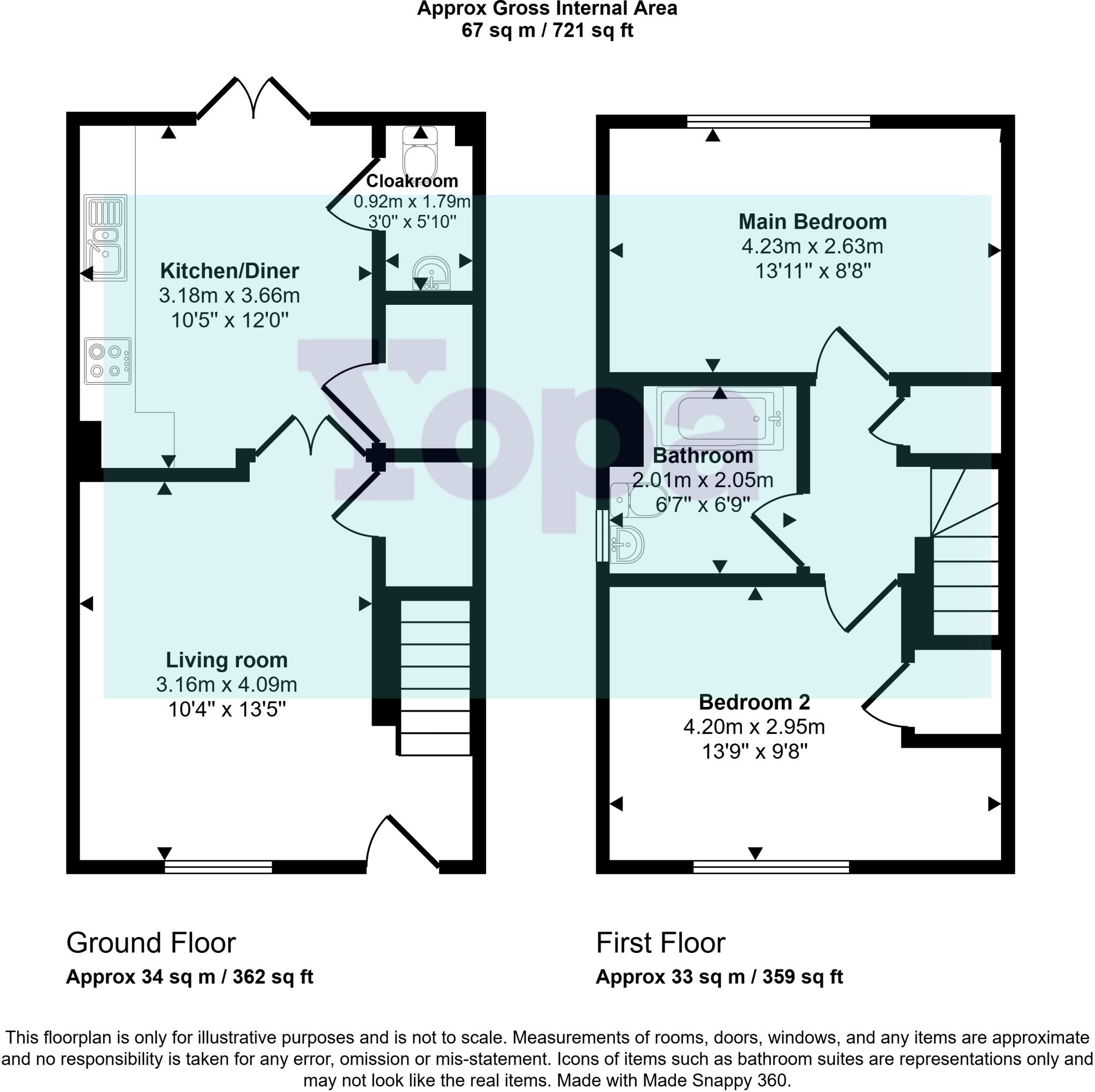 Knight Road, Wells, BA5 floorplan