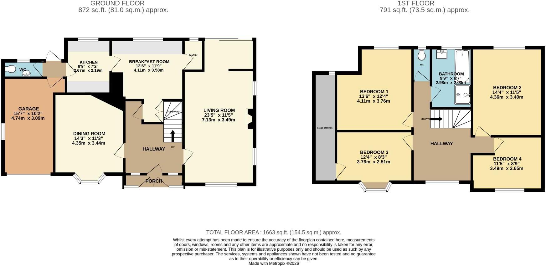 Hollin Lane, Styal, Wilmslow floorplan