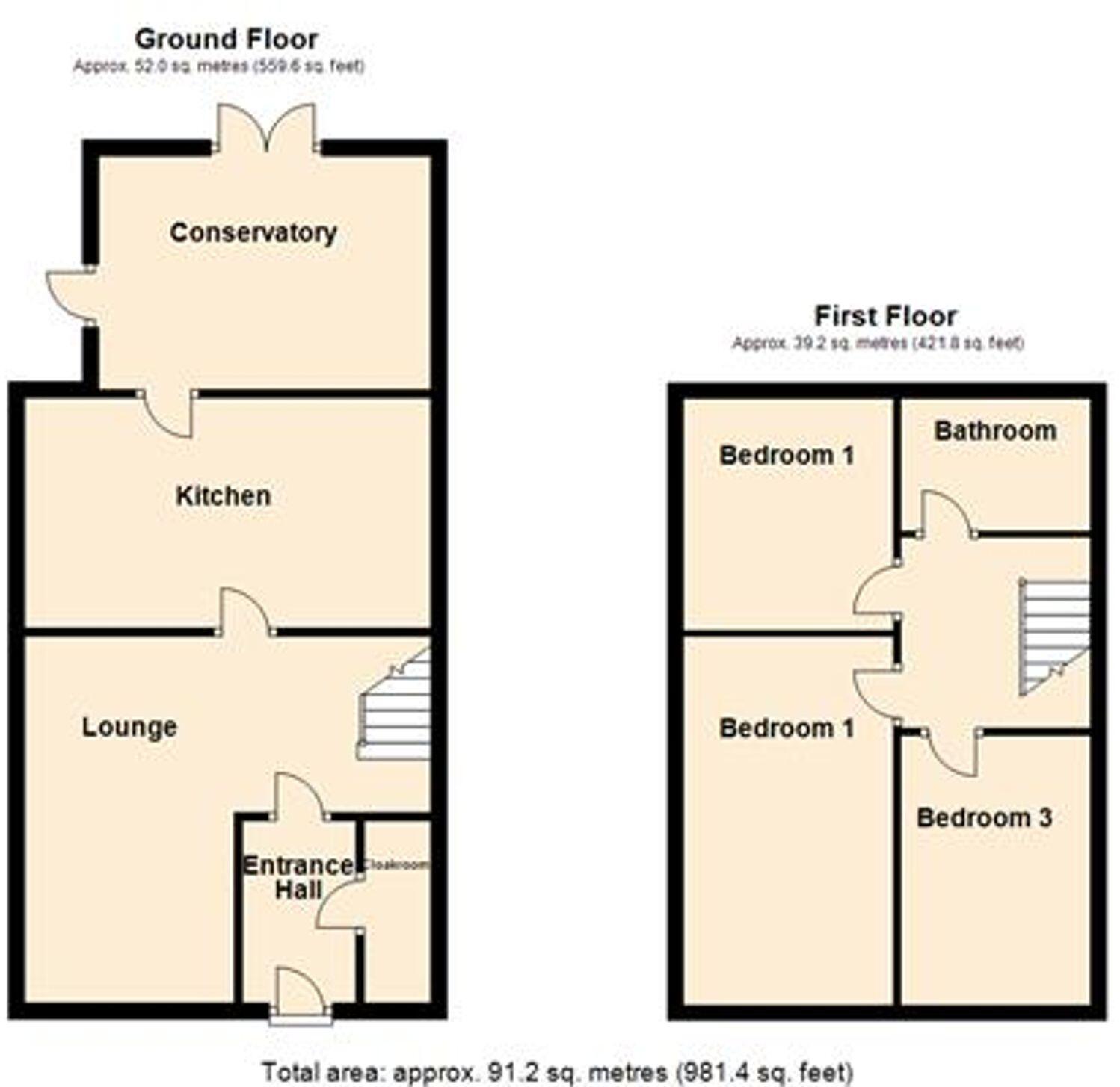 The Pines, Gainsborough, DN21 floorplan