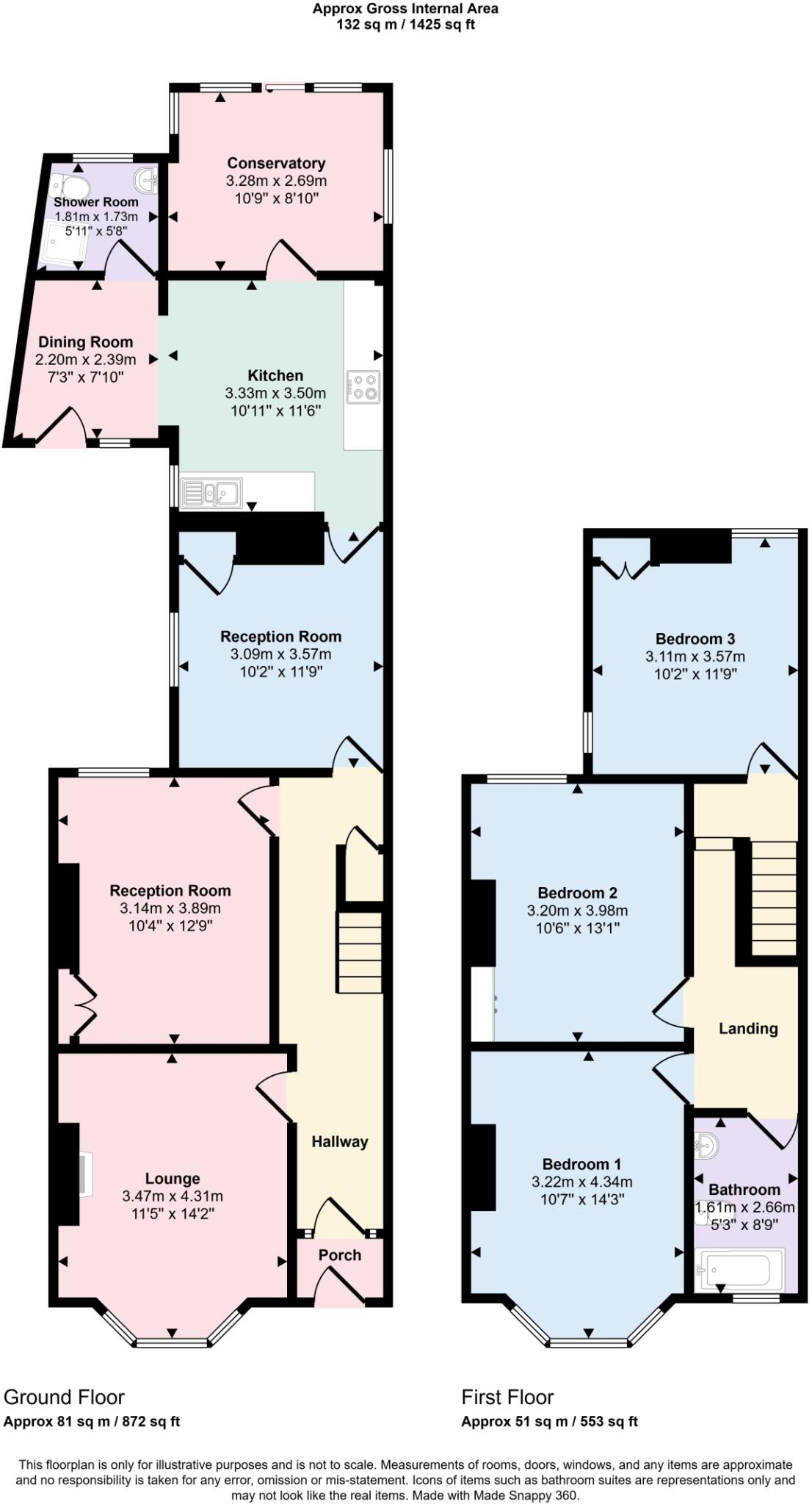 Garland Road, Poole floorplan