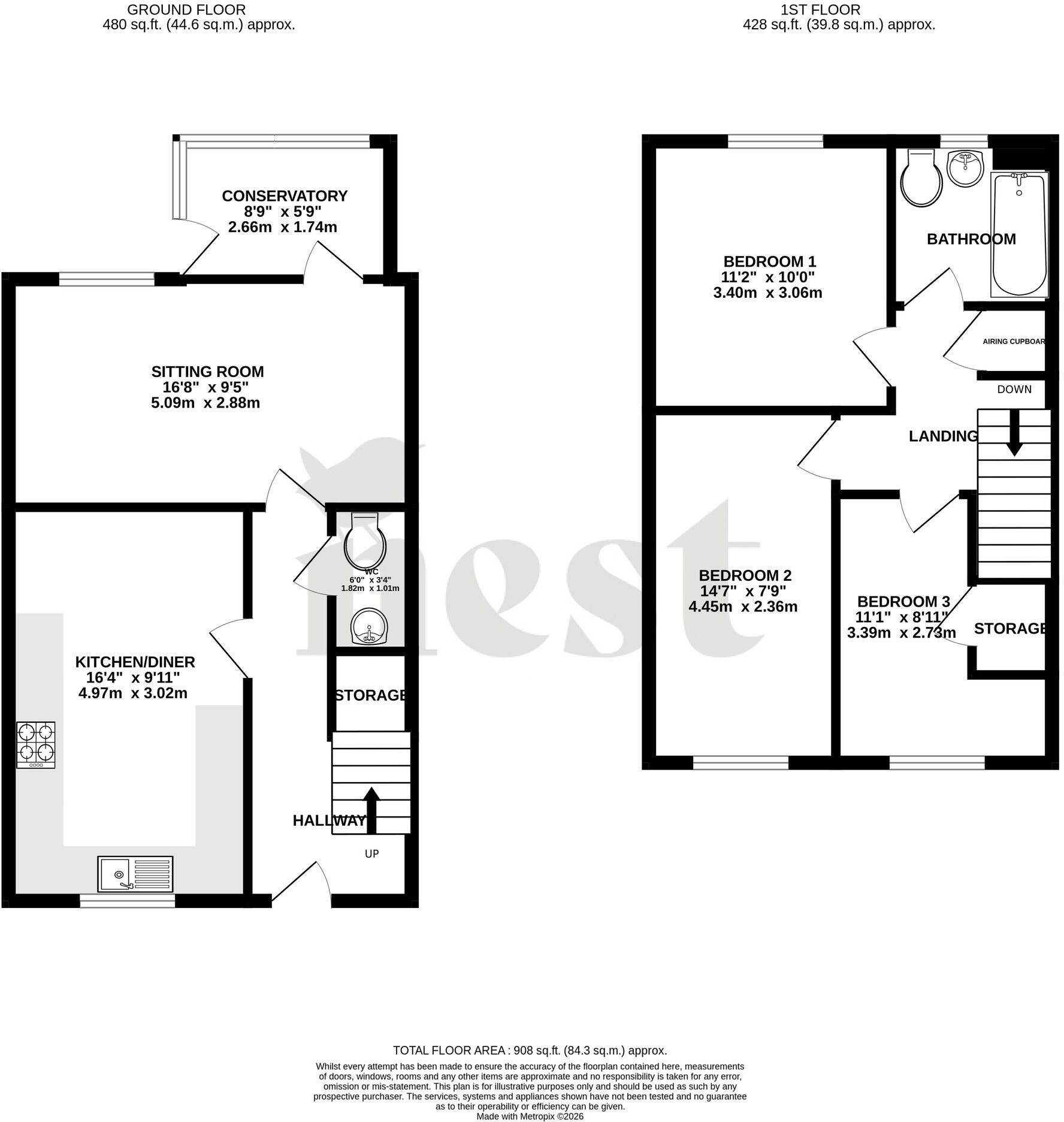 Merino Way, Bridgwater, Somerset floorplan