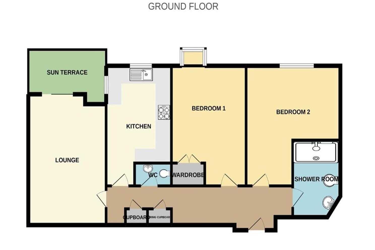 Sheraton Lodge, West Parade, Worthing, BN11 floorplan