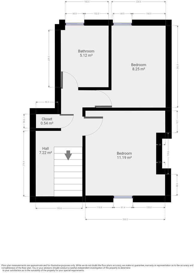 Peel Street - Student House - 26/27 floorplan