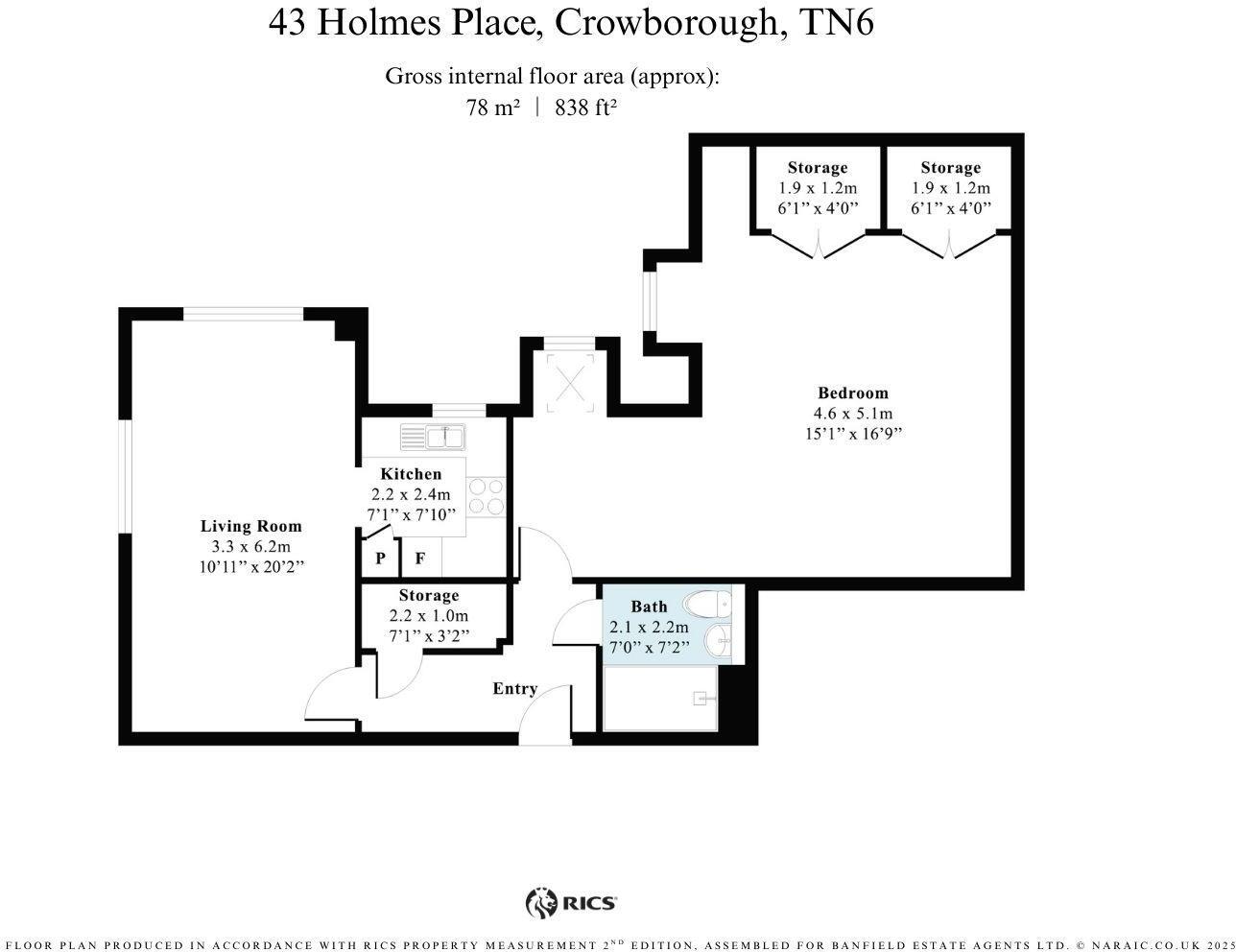 Crowborough Hill, Crowborough floorplan
