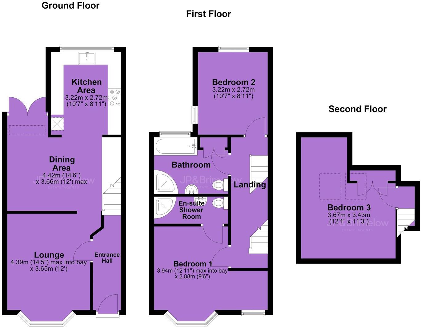 Broadfield Road, Moss Side floorplan