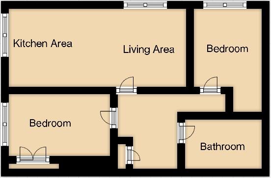 The Mill, 6 - 8 Fosse Road North floorplan