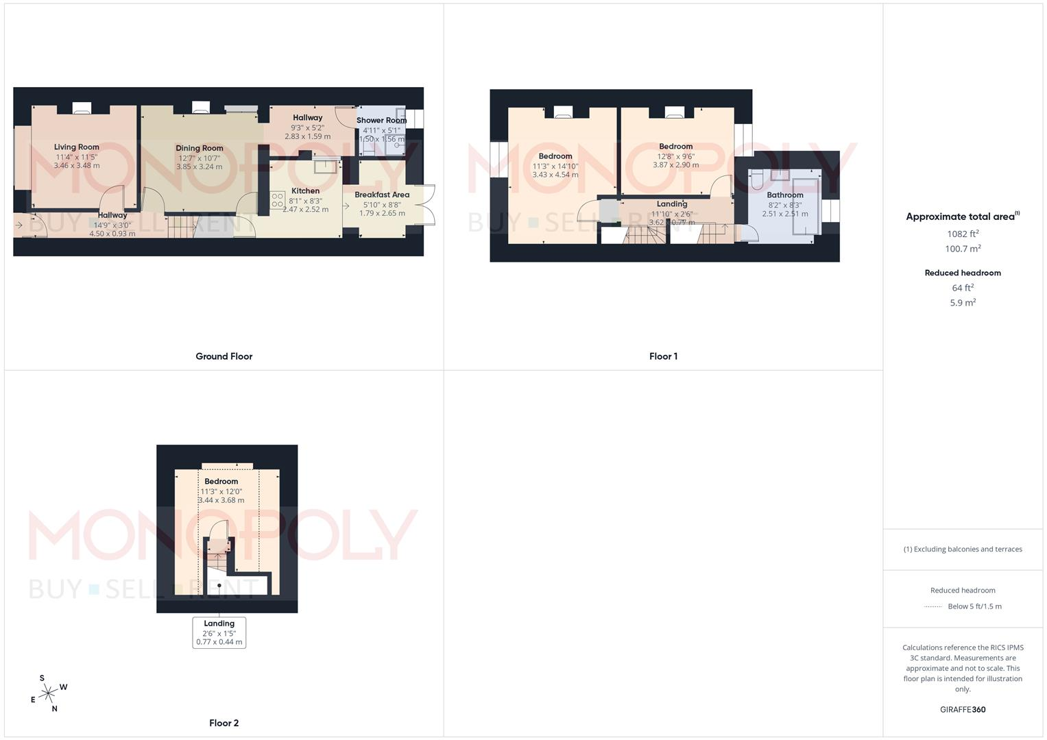 Lake View, Gresford, Wrexham floorplan
