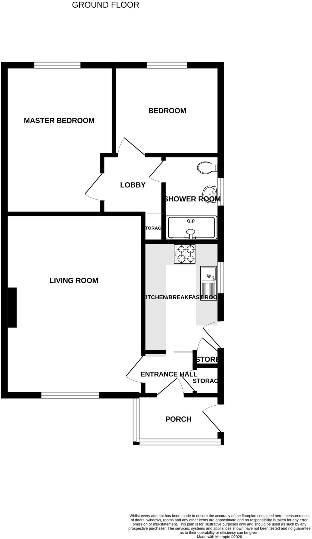 Spring Farm Road, Burton-On-Trent, DE15 floorplan