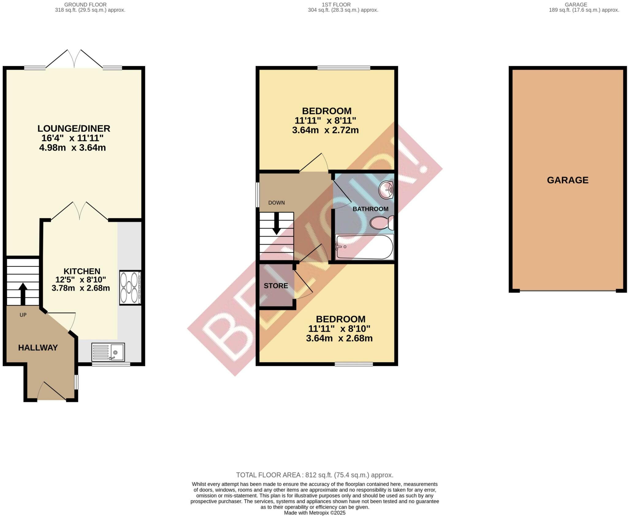 Conifer Walk, Chells Manor, Stevenage, SG2 floorplan