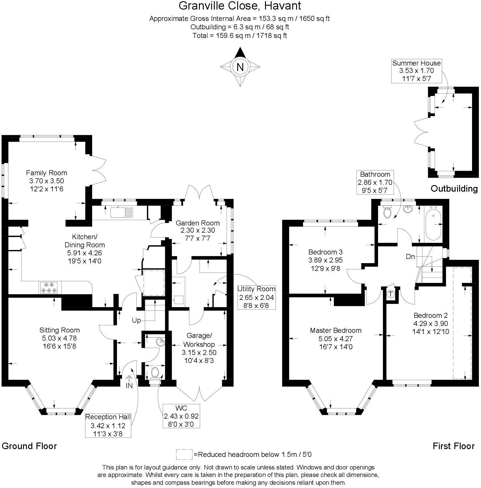 Granville Close, Havant floorplan