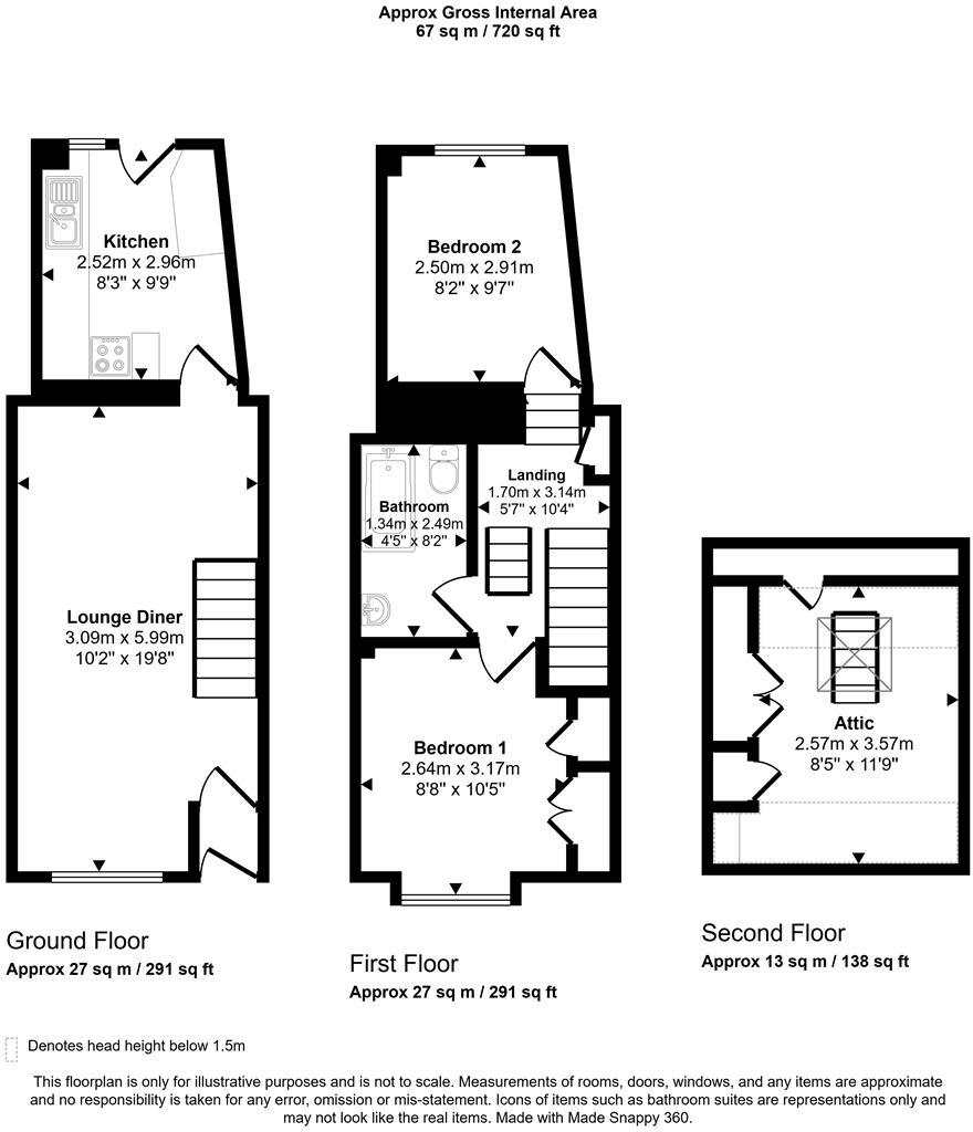 Rating Row, Beaumaris floorplan
