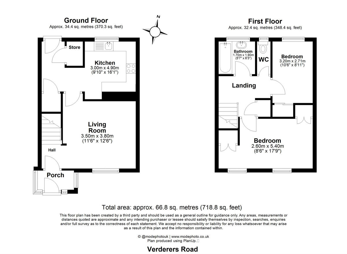 Verderers Road, Chigwell, IG7 4 floorplan