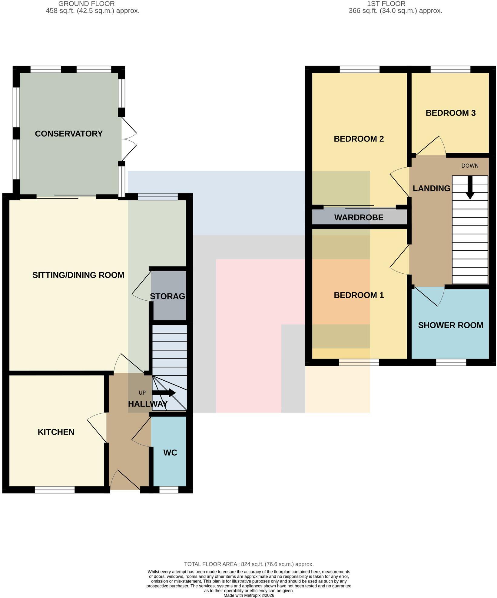 Morganstown, Cardiff, CF15 floorplan
