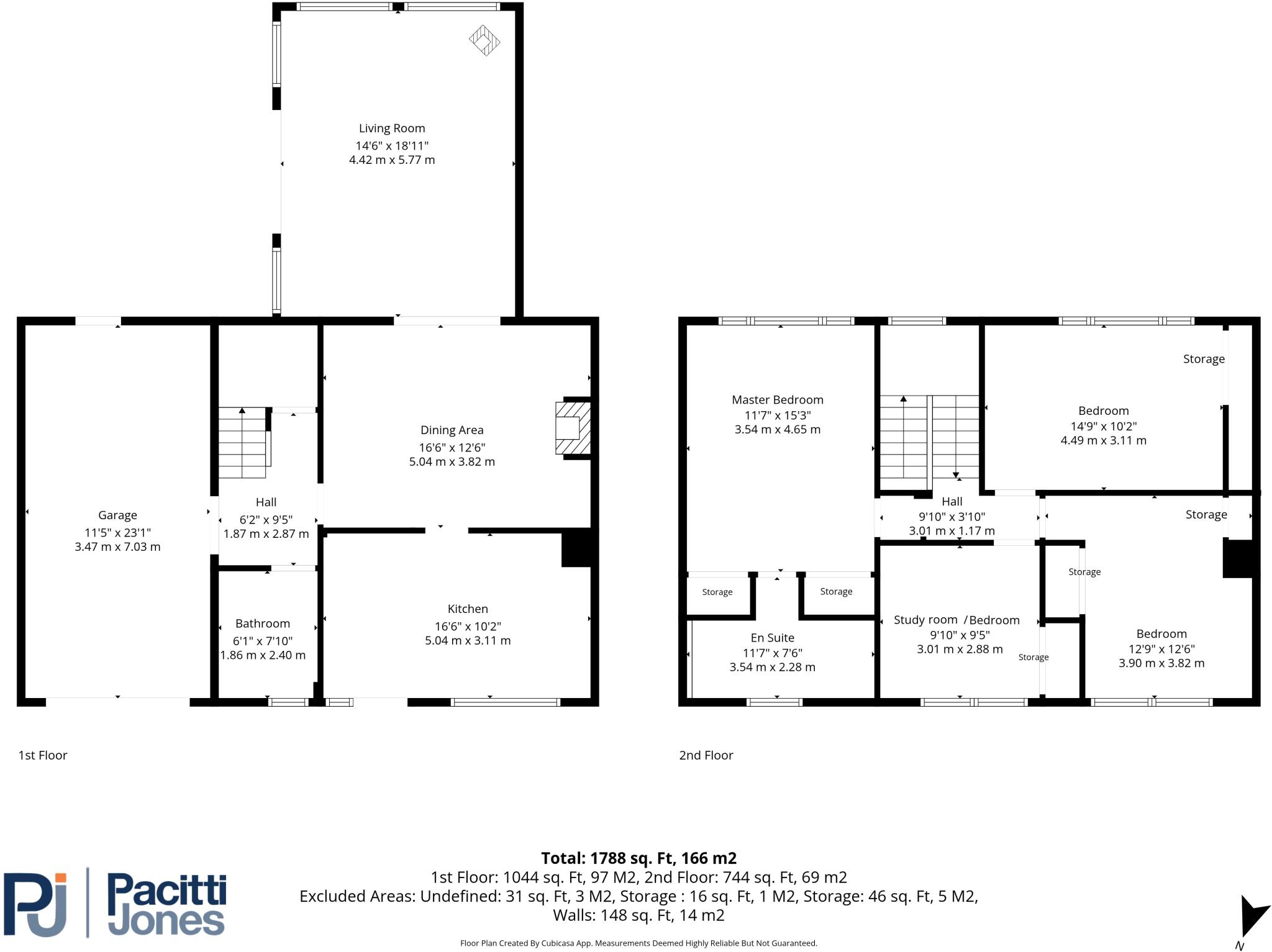 2 Robb Terrace, Kirkintilloch, Glasgow, G66 floorplan