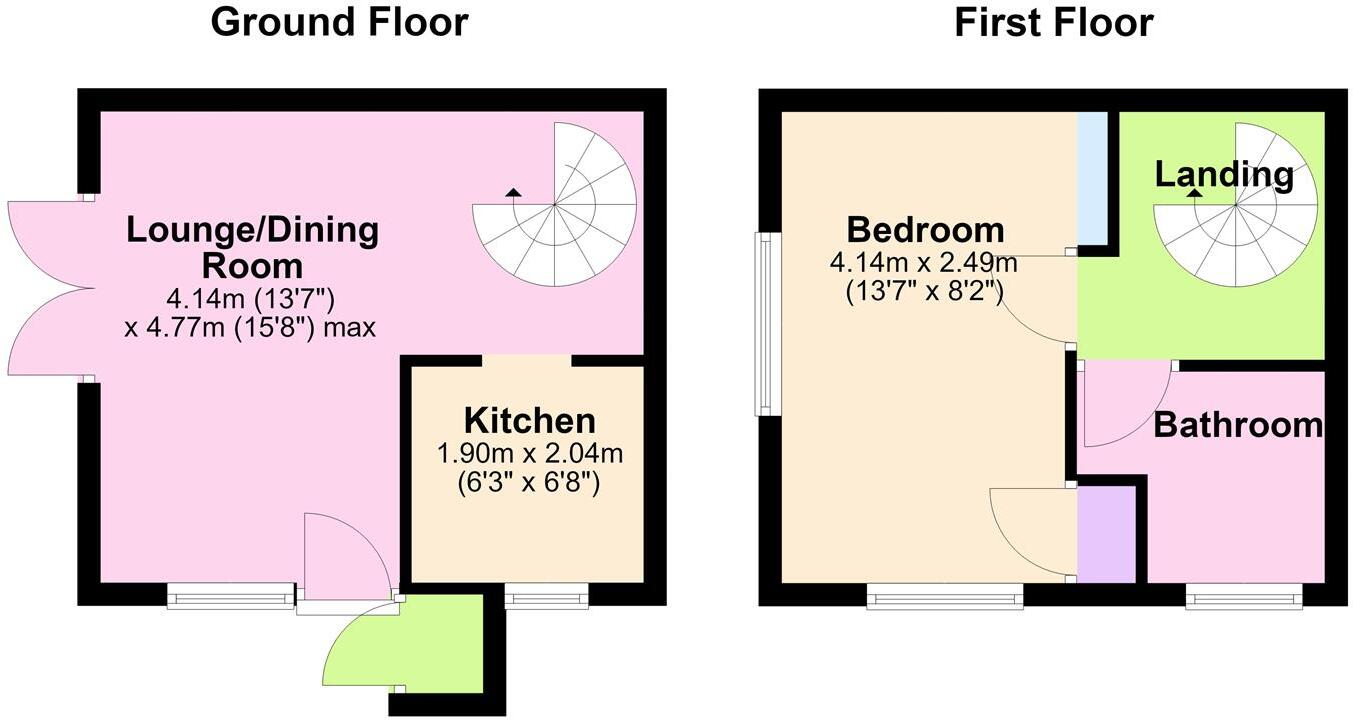 Willow Close, Burbage floorplan