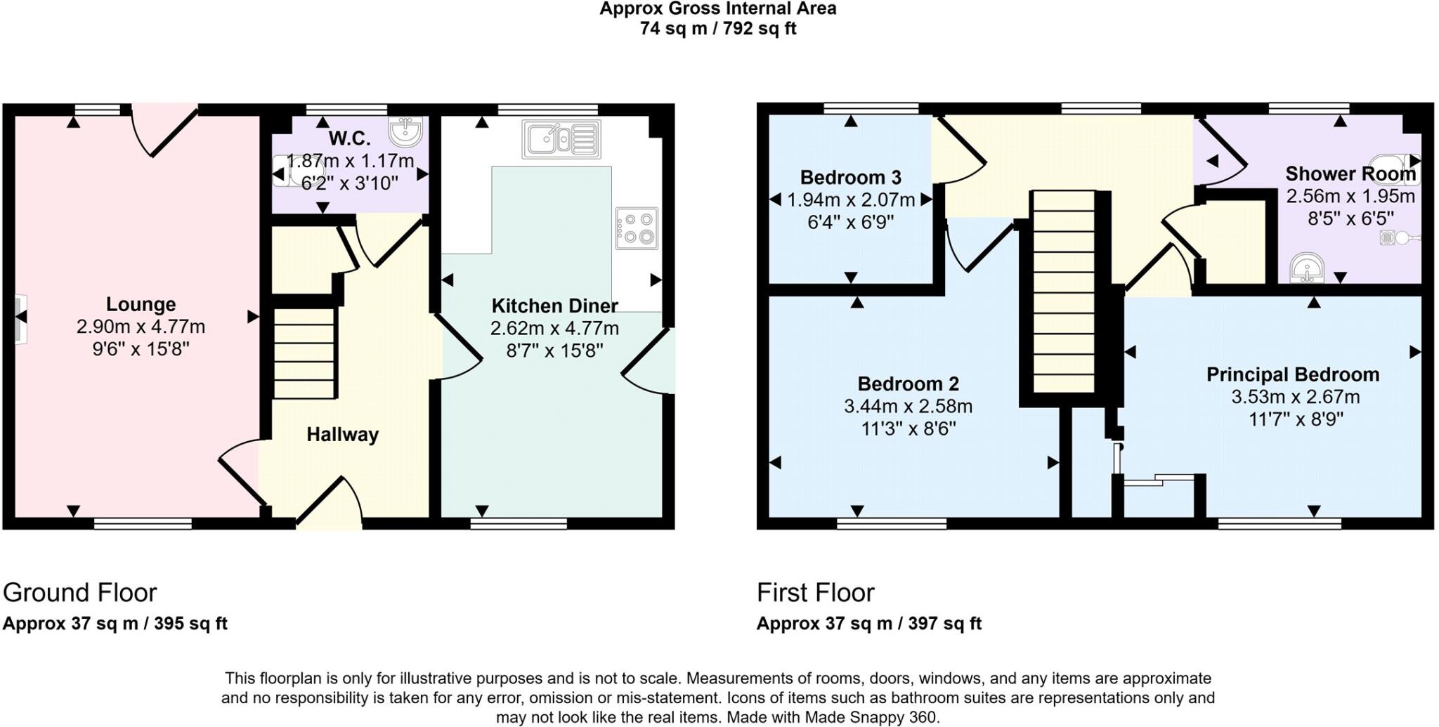 Dukes Court, Roche, St. Austell, Cornwall, PL26 floorplan