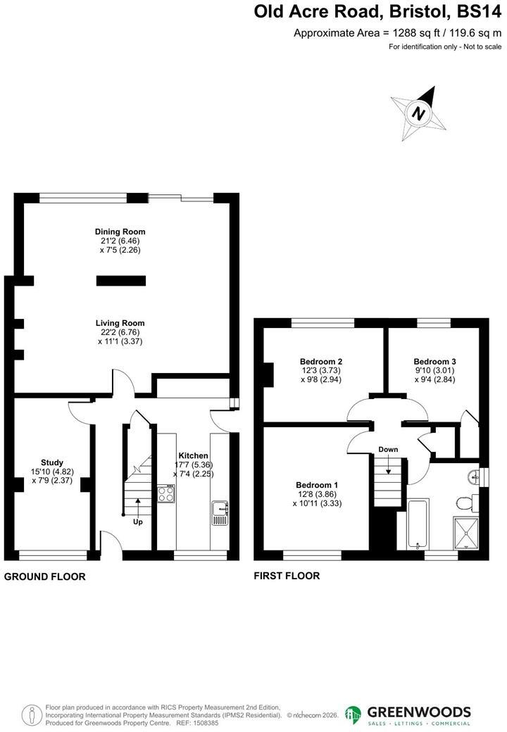 Old Acre Road, Whitchurch, Bristol floorplan