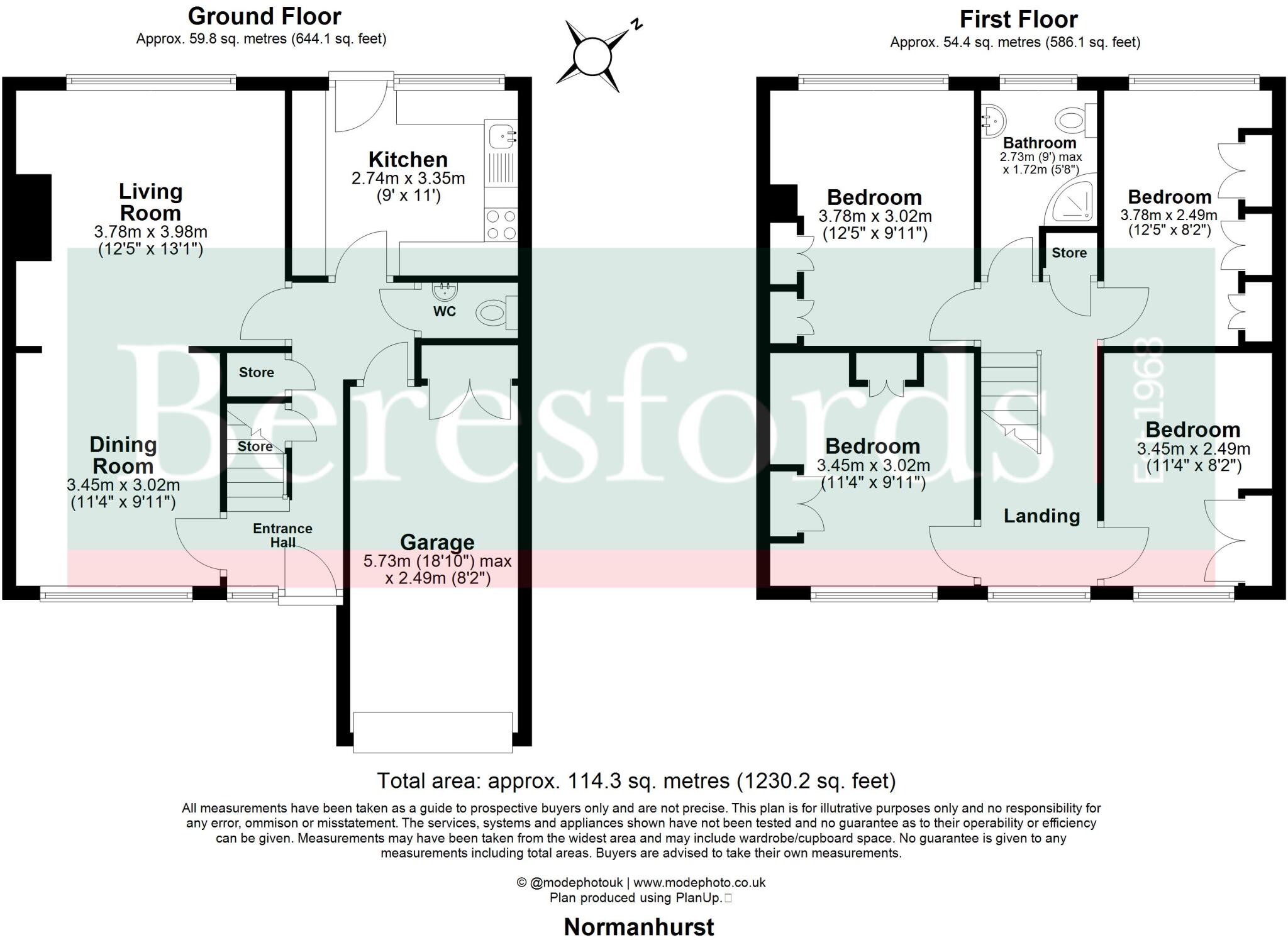 Normanhurst, Hutton, CM13 floorplan